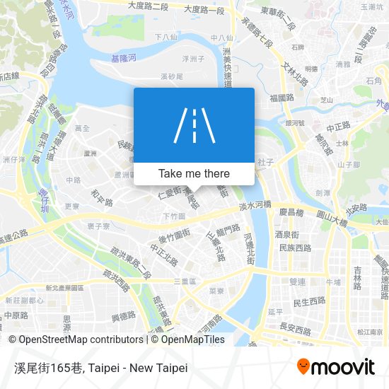 溪尾街165巷地圖