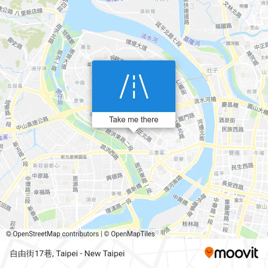 自由街17巷 map