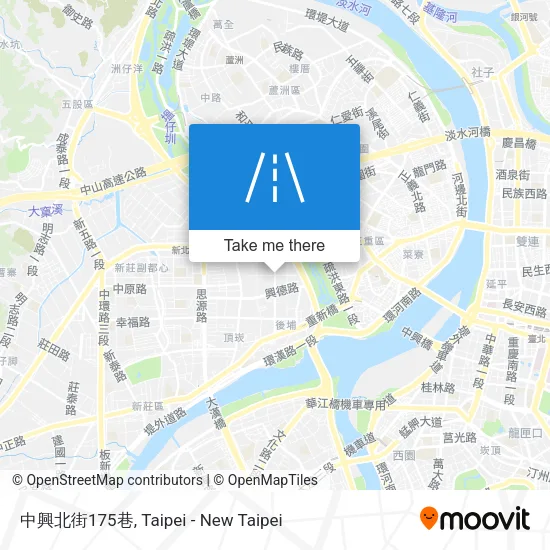 中興北街175巷地圖