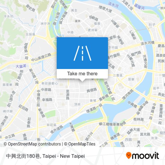 中興北街180巷 map