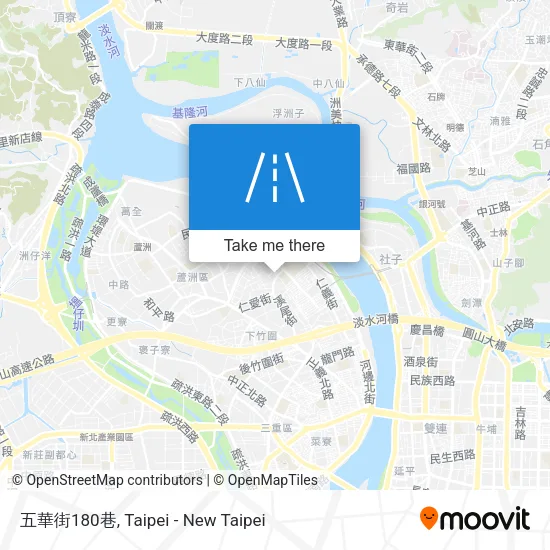 五華街180巷 map