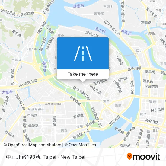 中正北路193巷地圖