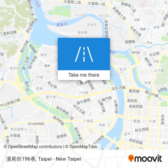 溪尾街196巷地圖