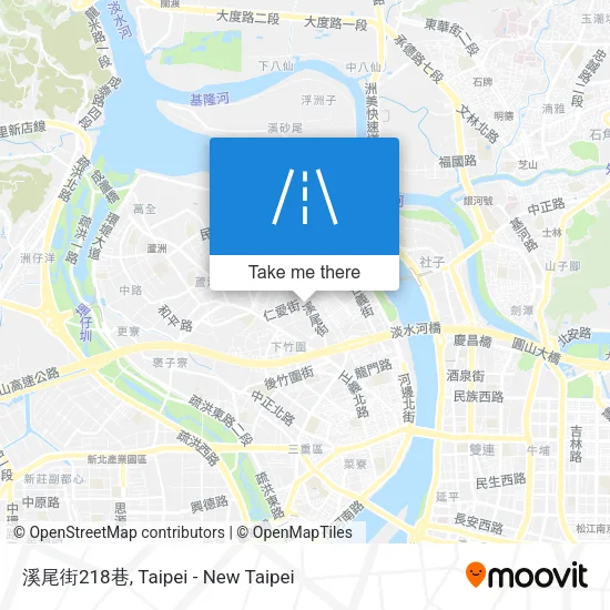 溪尾街218巷 map