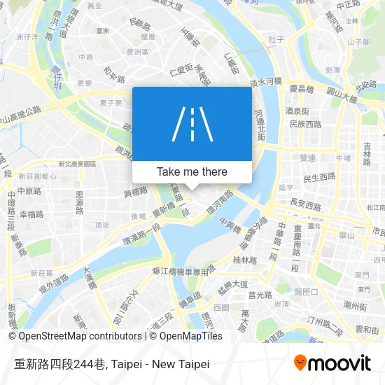 重新路四段244巷 map