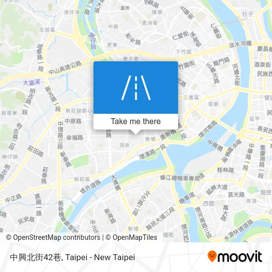 中興北街42巷地圖
