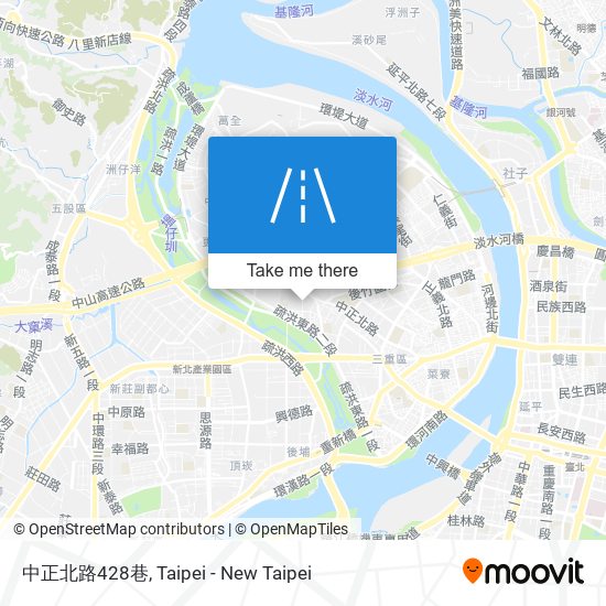 中正北路428巷地圖