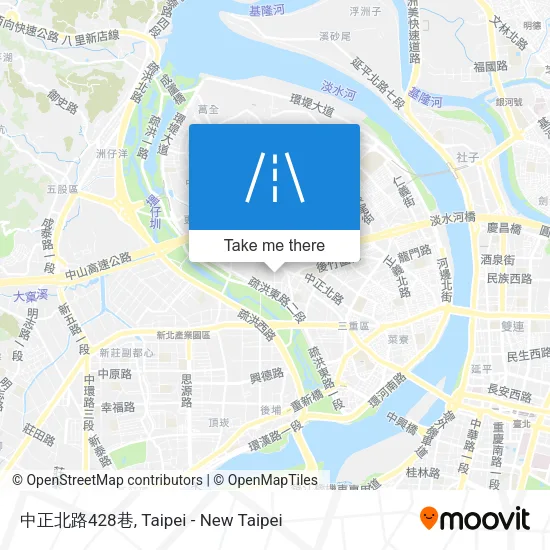 中正北路428巷 map