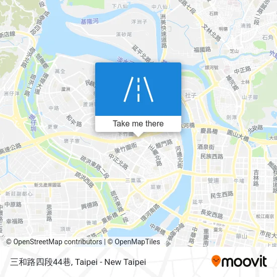 三和路四段44巷地圖
