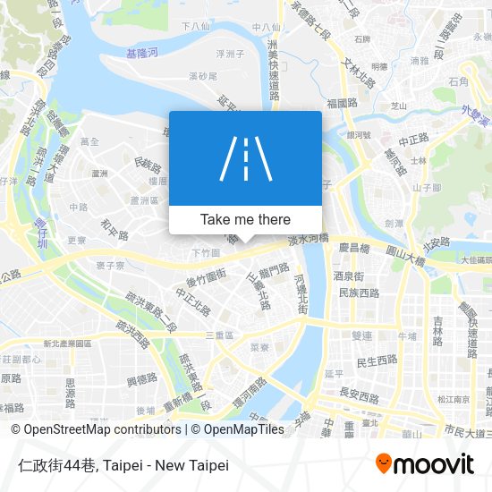 仁政街44巷地圖