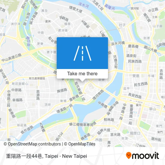 重陽路一段44巷地圖