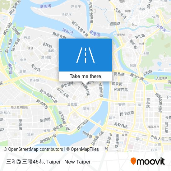 三和路三段46巷地圖
