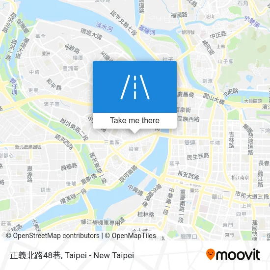 正義北路48巷 map