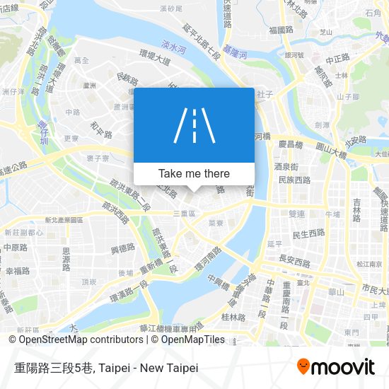 重陽路三段5巷地圖