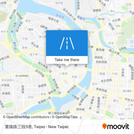 重陽路三段5巷地圖