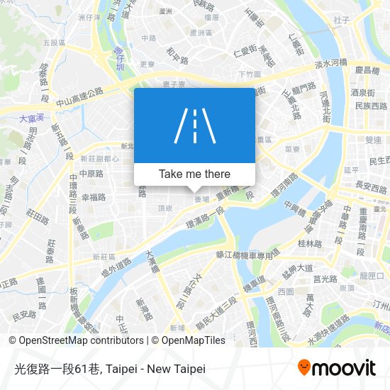光復路一段61巷 map