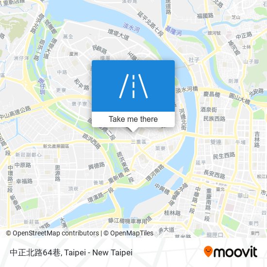 中正北路64巷地圖