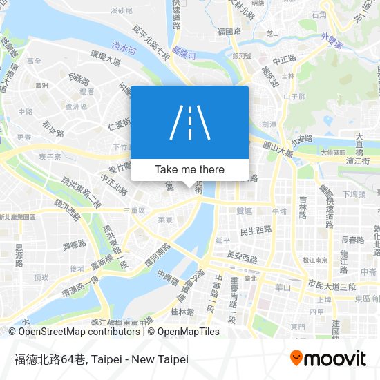 福德北路64巷 map