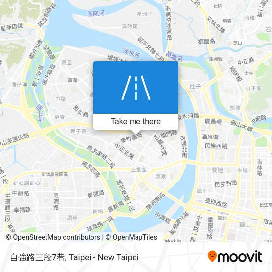 自強路三段7巷地圖
