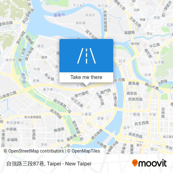 自強路三段87巷 map
