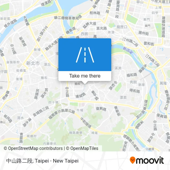 中山路二段 map