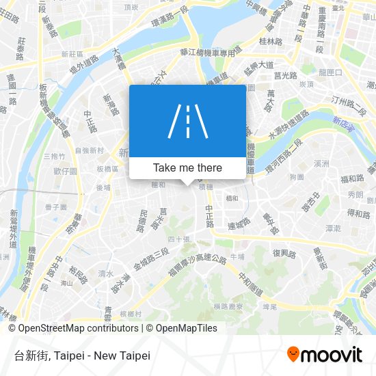 台新街地圖