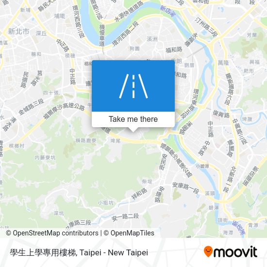 學生上學專用樓梯 map