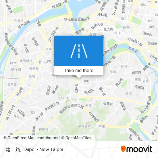 建二路 map