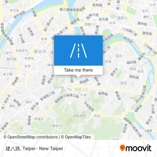 建八路 map