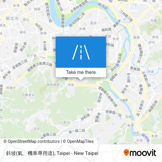 斜坡(氣、機車專用道) map