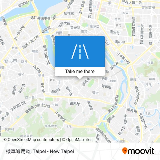 機車通用道 map