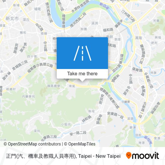 正門(汽、機車及教職人員專用) map