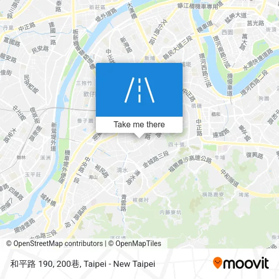 和平路 190, 200巷 map