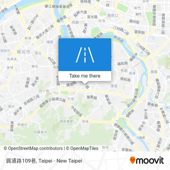 圓通路109巷 map