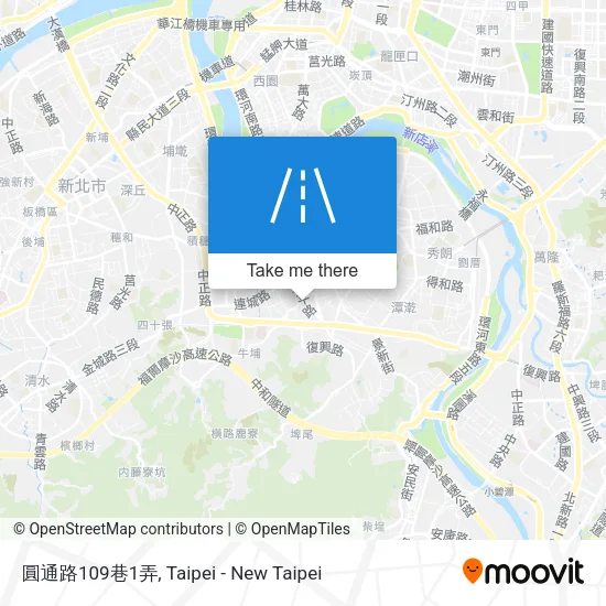 圓通路109巷1弄 map