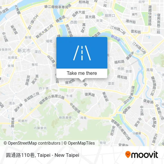 圓通路110巷 map