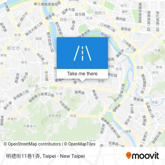 明禮街11巷1弄地圖