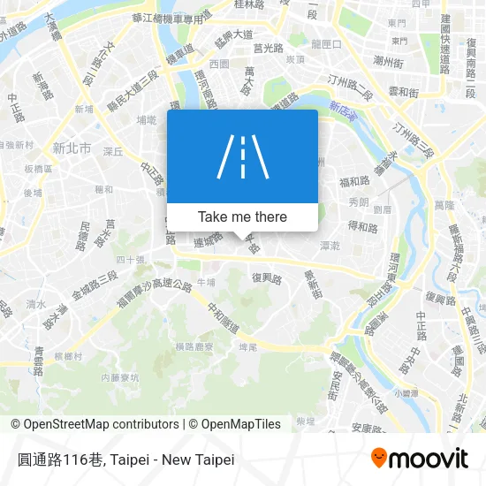 圓通路116巷 map