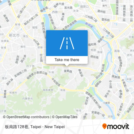 板南路128巷地圖