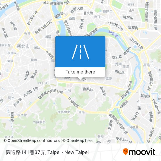 圓通路141巷37弄地圖