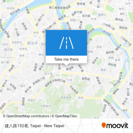 建八路152巷地圖