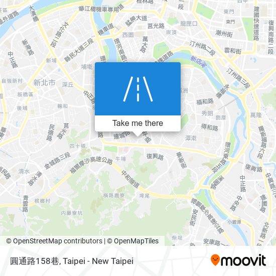 圓通路158巷 map