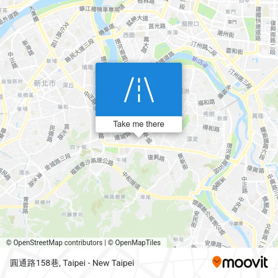 圓通路158巷 map