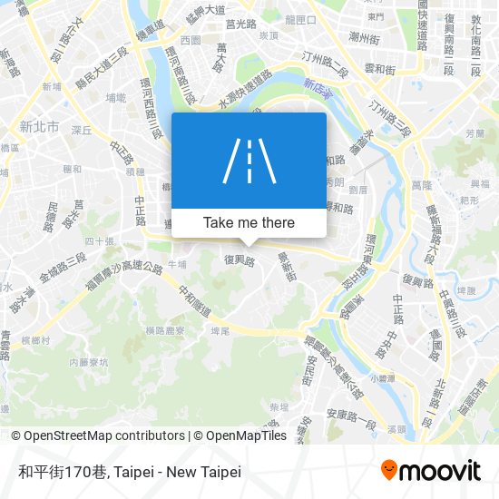 和平街170巷地圖