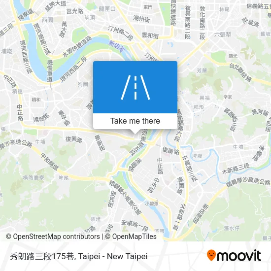 秀朗路三段175巷地圖