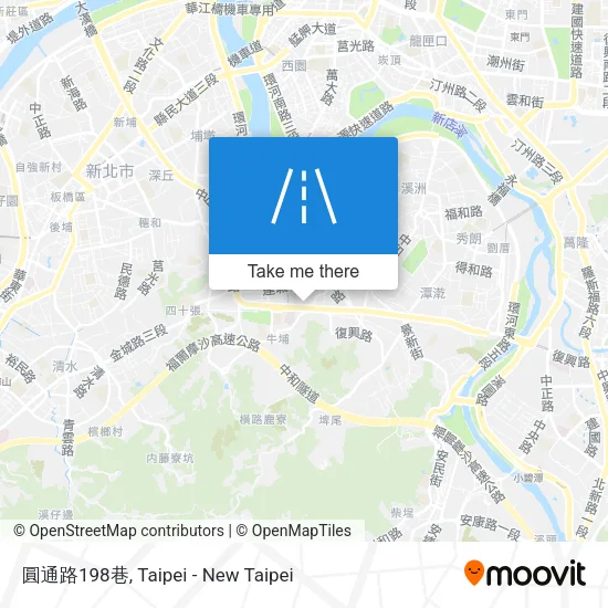 圓通路198巷 map