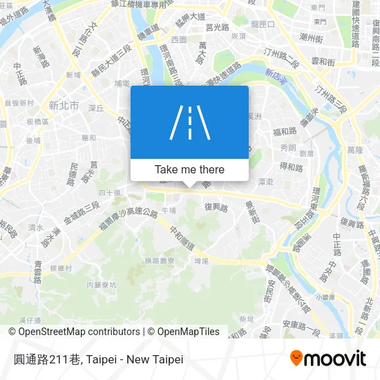 圓通路211巷 map