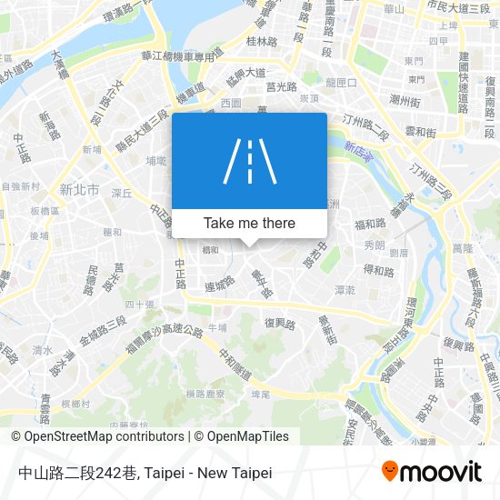 中山路二段242巷地圖