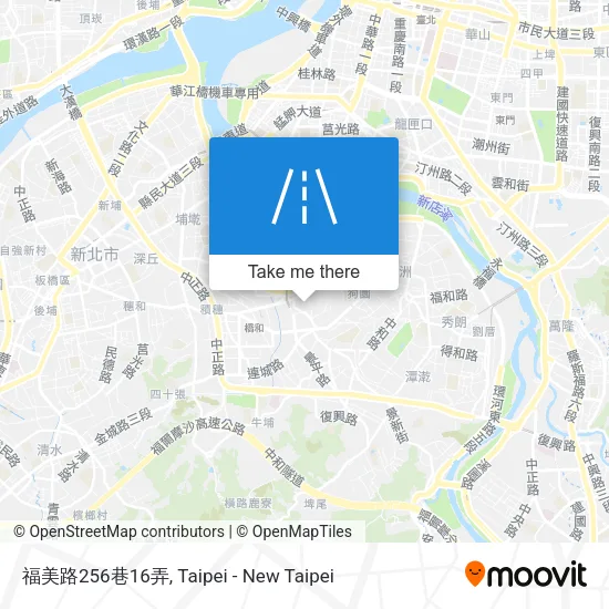 福美路256巷16弄地圖