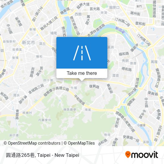 圓通路265巷 map